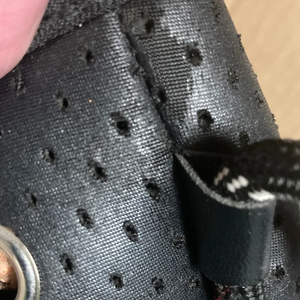 Chic Black Eyelet (perforated ) Shoulder Bag happy Elsie